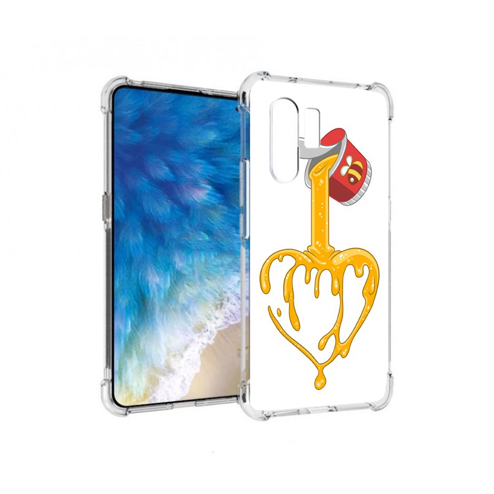 

Чехол MyPads Tocco для Vivo X30 медовое сердце (PT142331.408.471), Прозрачный, Tocco