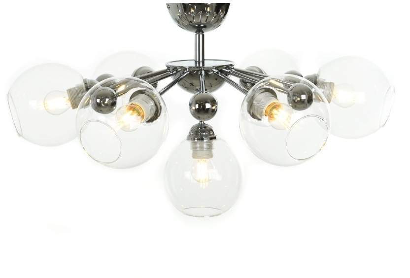 

Люстра потолочная Lumina Deco LDC 8040-7 CHR+PR