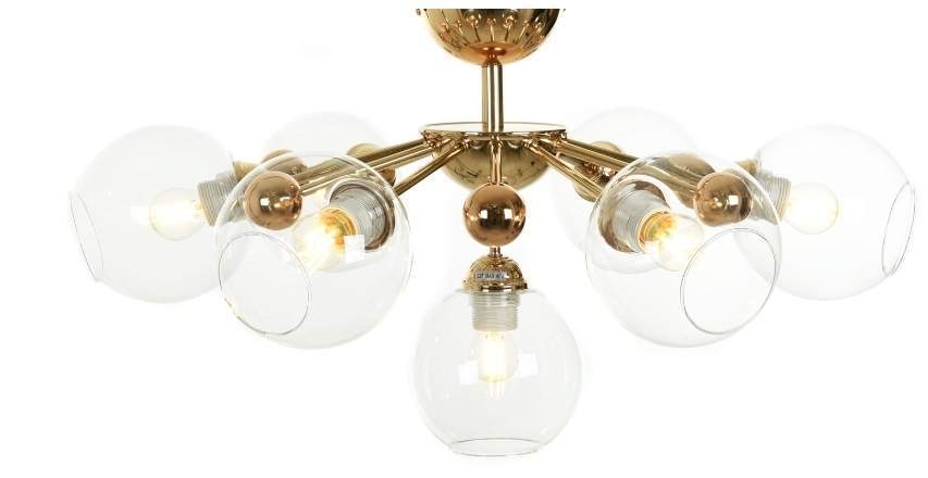 

Люстра потолочная Lumina Deco LDC 8040-7 F.GD+PR