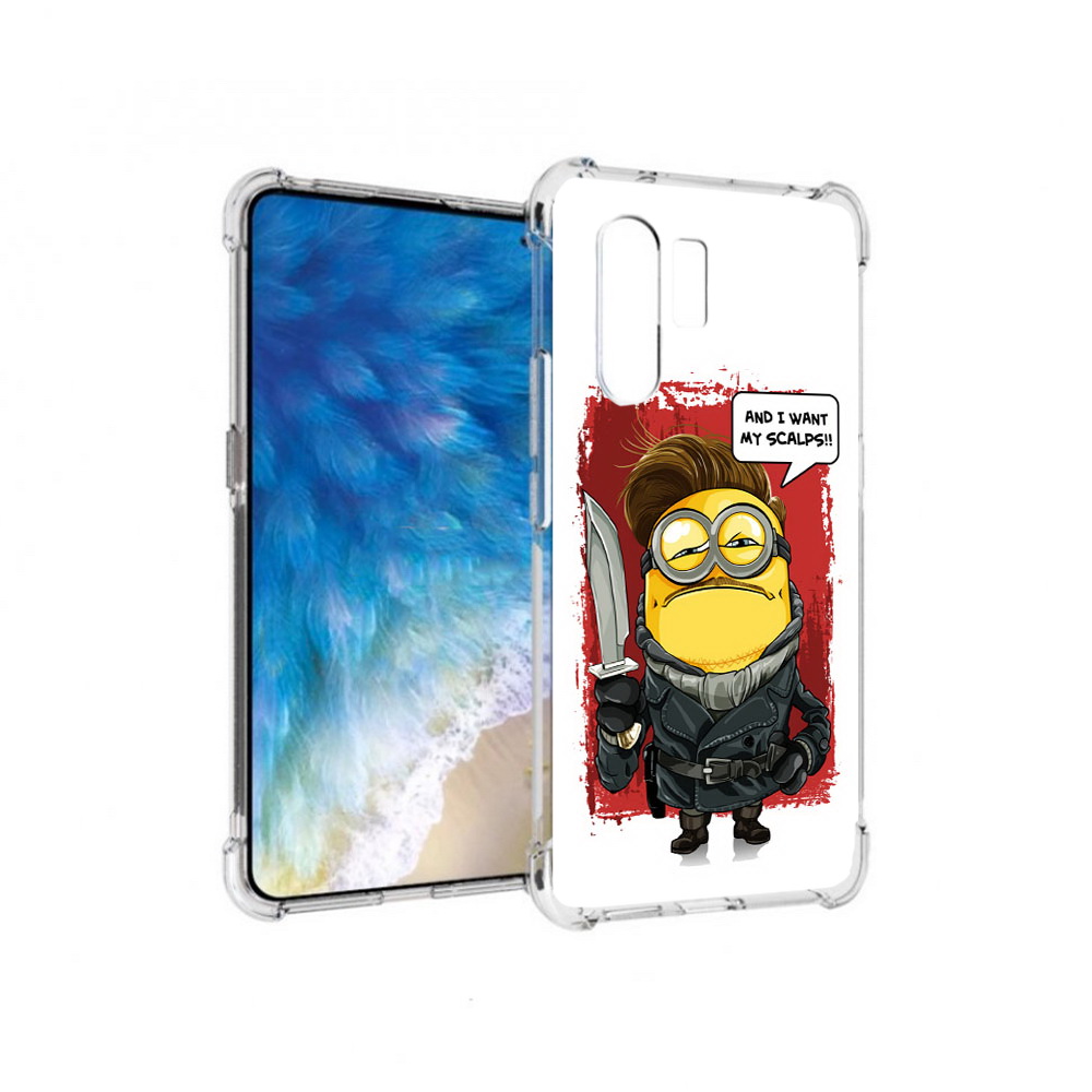 

Чехол MyPads Tocco для Vivo X30 миньон убийца (PT142331.408.477), Прозрачный, Tocco