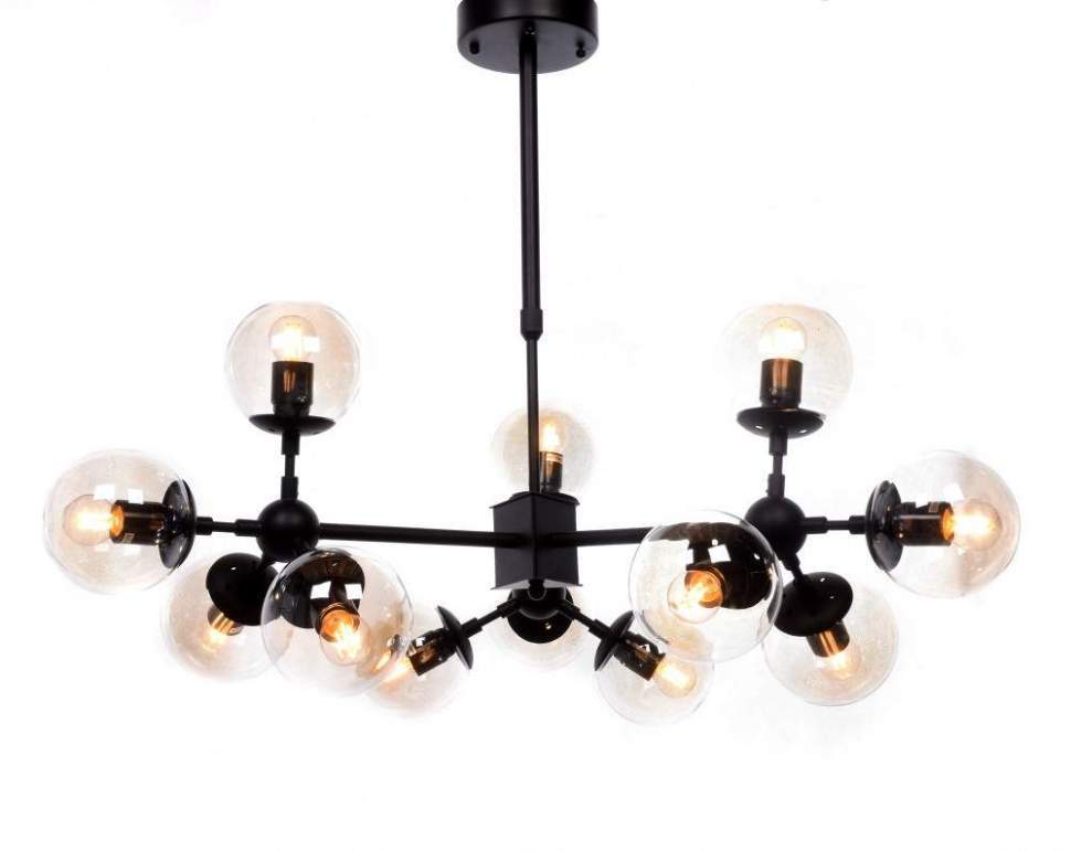 

Люстра потолочная Lumina Deco Zodiak LDP 160-12 BK