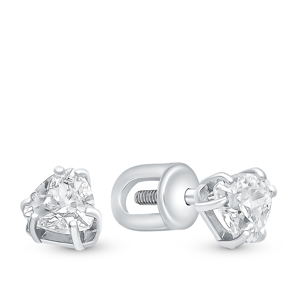

Серьги из серебра с фианитом 585Gold 702008249, 702008249