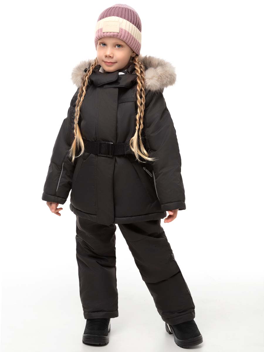 

Комплект верхней одежды детский NIKASTYLE 7з7024, черный шоколад, 98, Черный;коричневый, 7з7024
