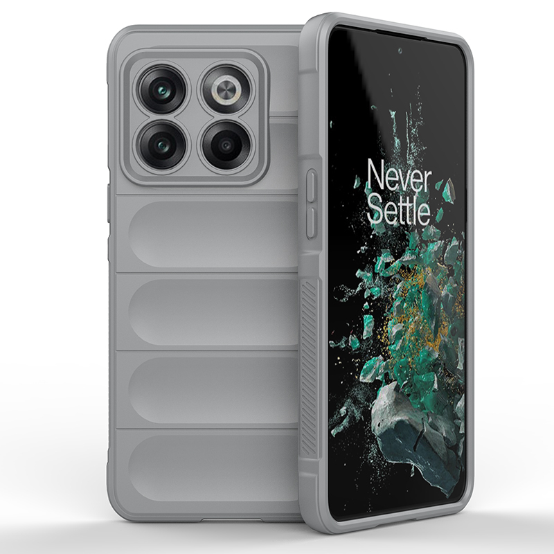 

Противоударный чехол Flexible Case для OnePlus Ace Pro, светло-серый, Flexible Case
