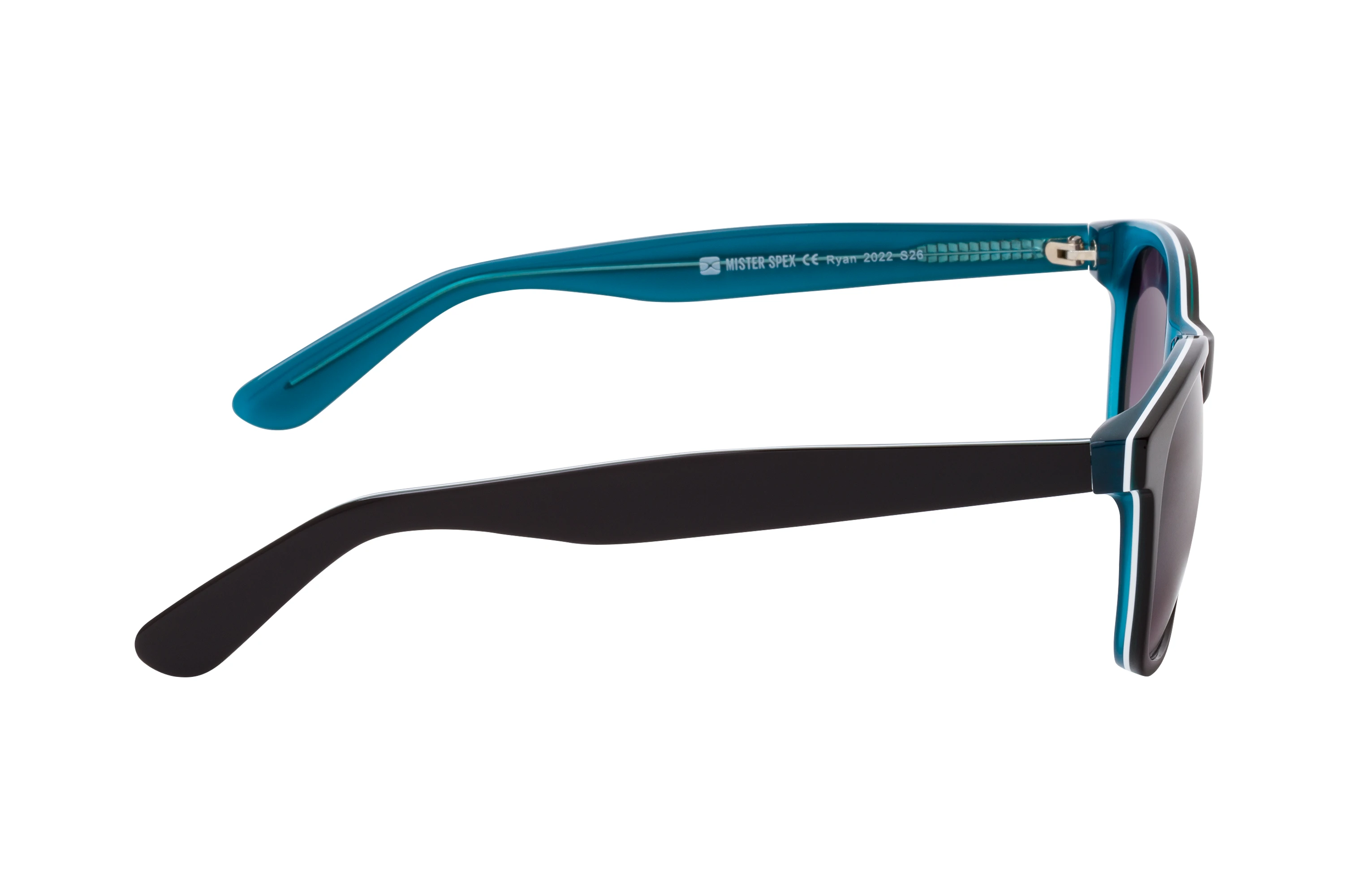 

Солнцезащитные очки унисекс MisterSpex 68596140 blue/black, 68596140