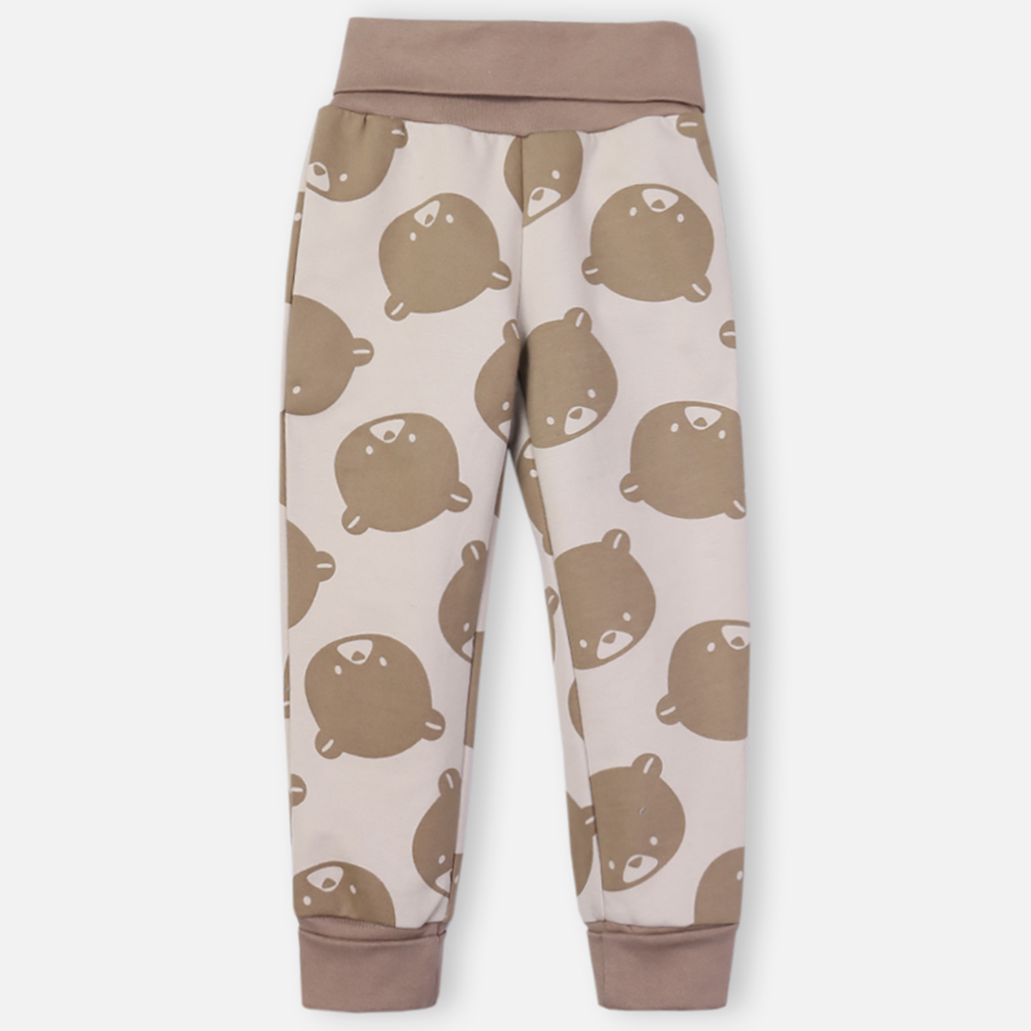 

Брюки детские КотМарКот MISHKA, бежевый, 80, MISHKA