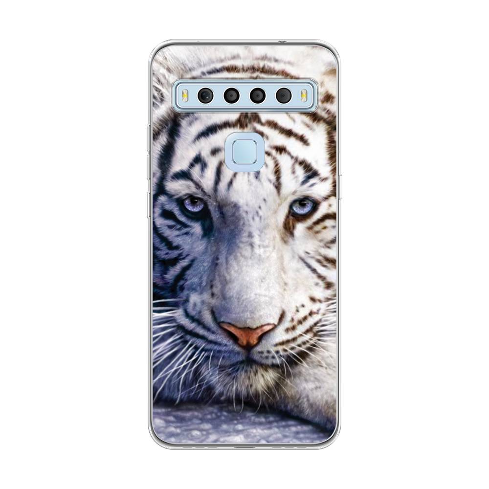 

Чехол для TCL 10L "Бенгальский тигр", Коричневый;белый, 290250-1