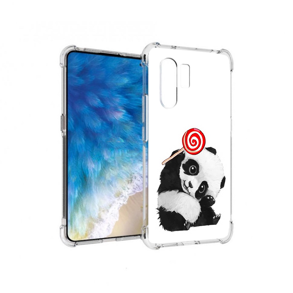 

Чехол MyPads Tocco для Vivo X30 панда с леденцом (PT142331.408.534), Прозрачный, Tocco