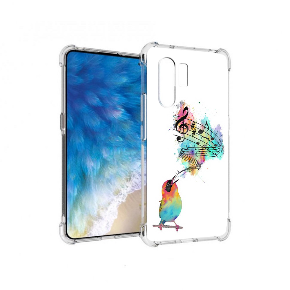 

Чехол MyPads Tocco для Vivo X30 певчая птичка (PT142331.408.536), Прозрачный, Tocco