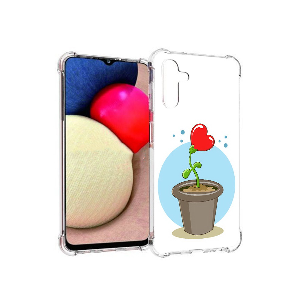 

Чехол MyPads Tocco для Samsung Galaxy A13 5G Растение любви 14 февраля (PT172412.530.145), Прозрачный, Tocco