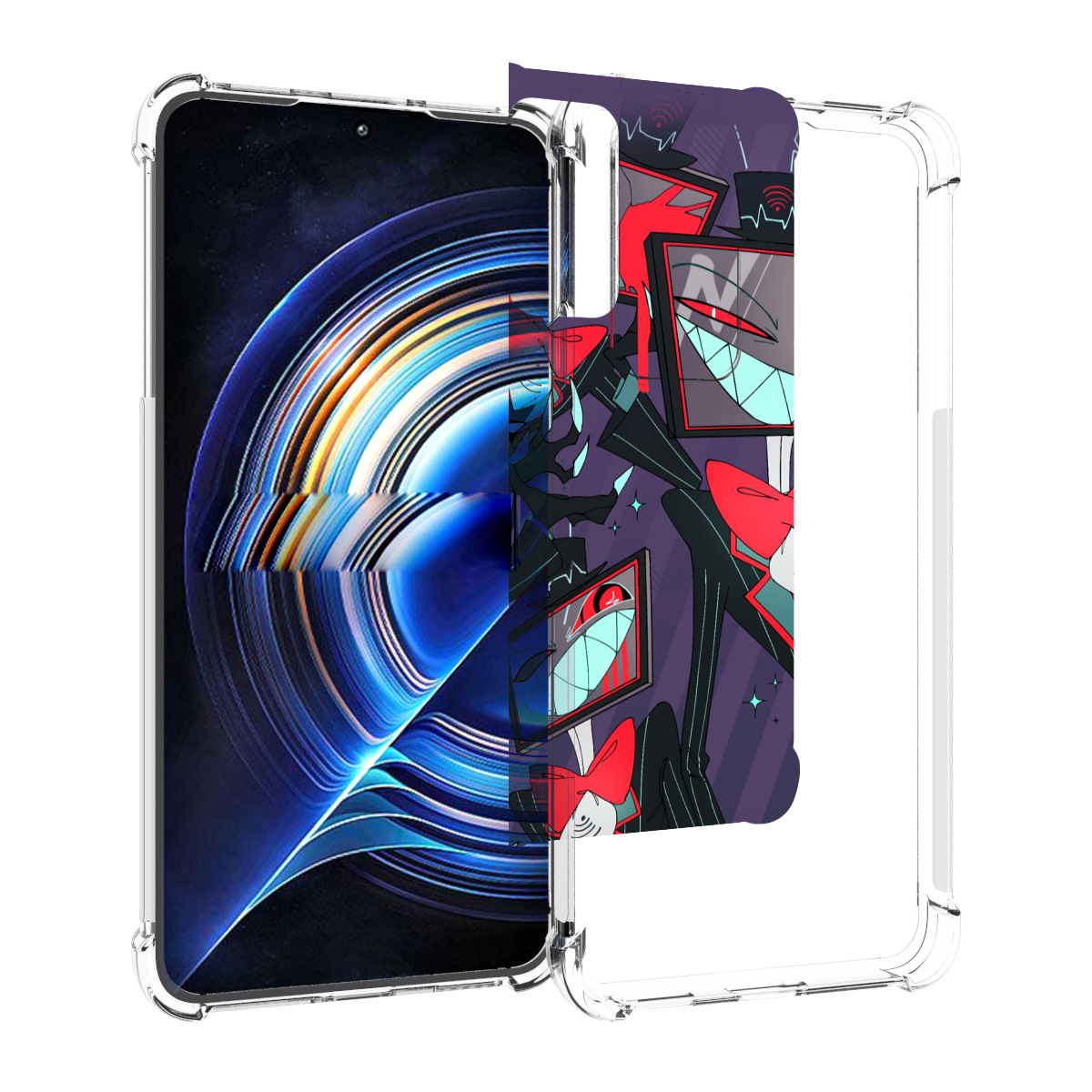 

Чехол MyPads hazbin hotel для Tecno Camon 19 Neo, Прозрачный, Tocco