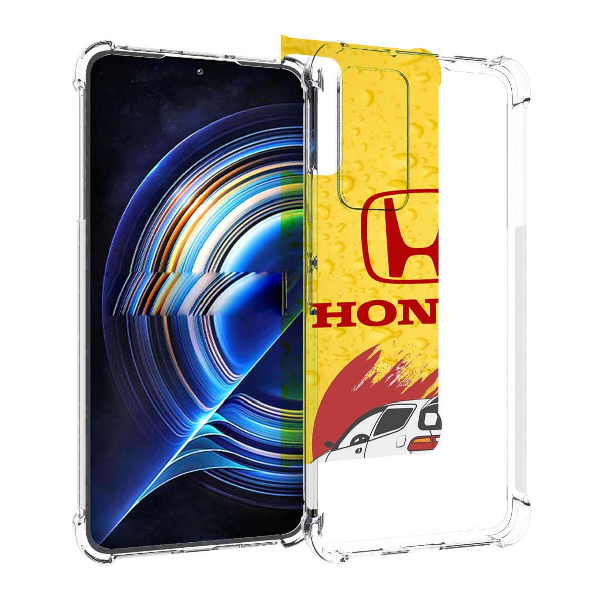 

Чехол MyPads honda-motor для Tecno Camon 19 Neo, Прозрачный, Tocco