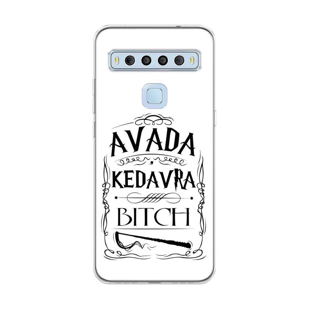 

Чехол для TCL 10L "Avada kedavra bitch", Белый;серый;черный, 290250-6