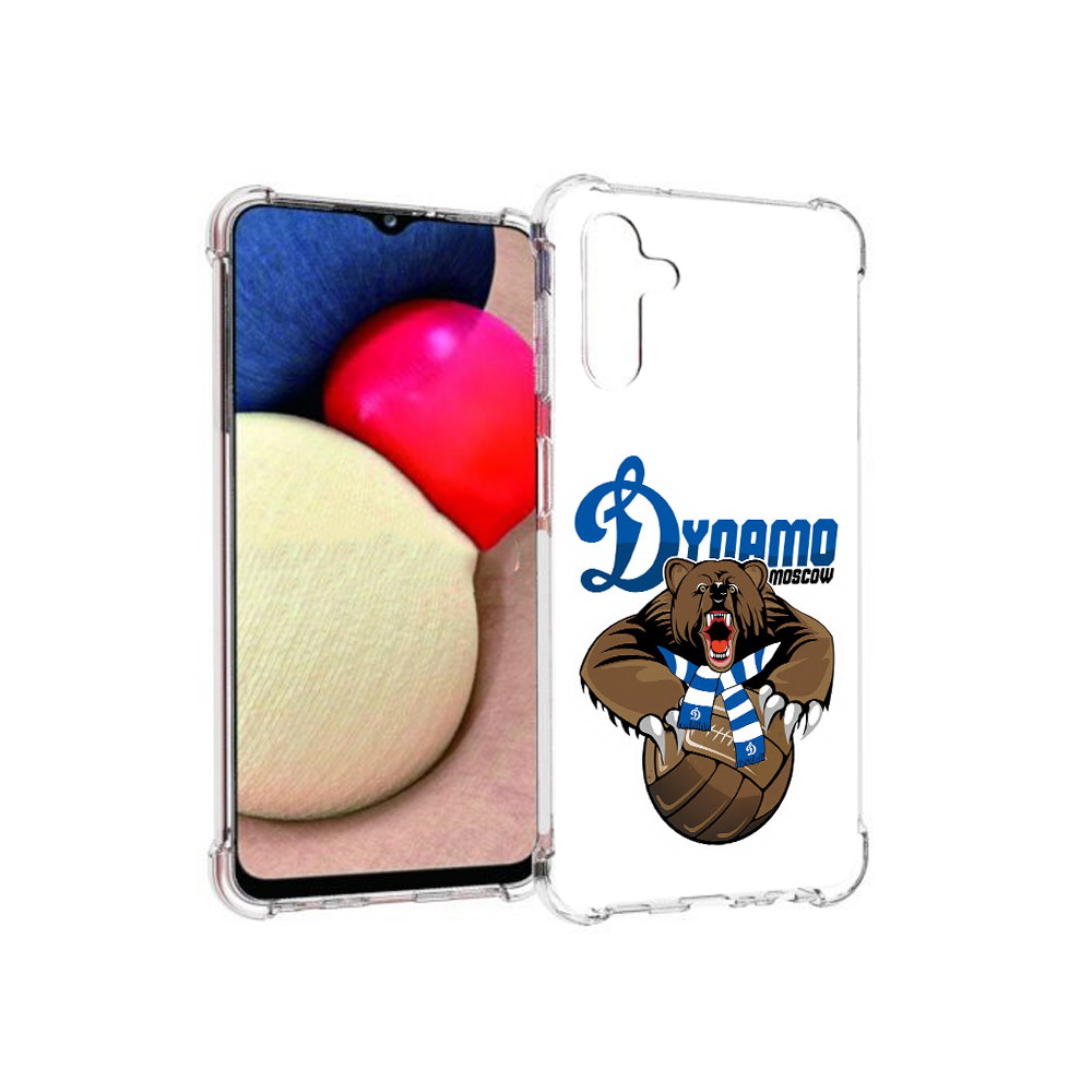 

Чехол MyPads Tocco для Samsung Galaxy A13 5G ФК Динамо медведь (PT172412.530.175), Прозрачный, Tocco