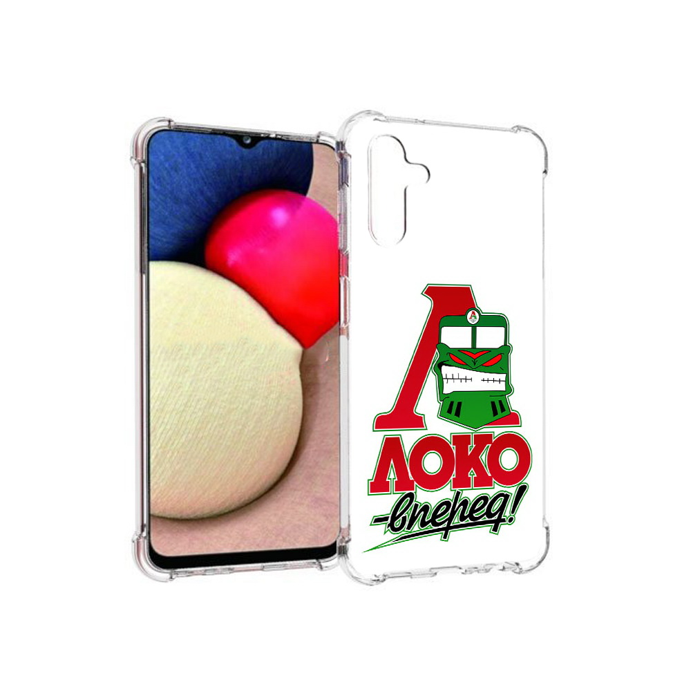 

Чехол MyPads Tocco для Samsung Galaxy A13 5G ФК локо вперед (PT172412.530.181), Прозрачный, Tocco