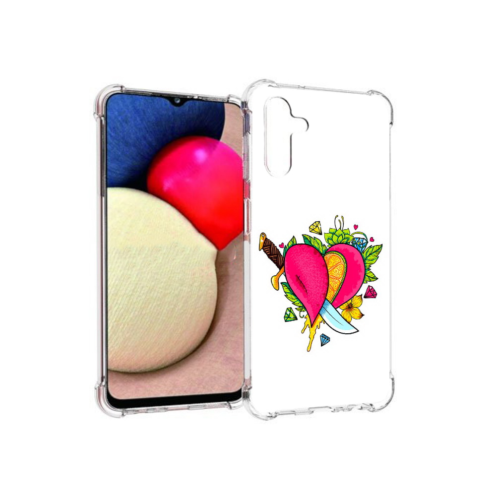 

Чехол MyPads Tocco для Samsung Galaxy A13 5G Фруктовое сердце (PT172412.530.188), Прозрачный, Tocco