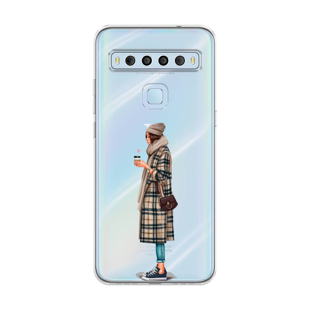 

Чехол для TCL 10L "Утренний кофе", Коричневый;бежевый, 290250-6