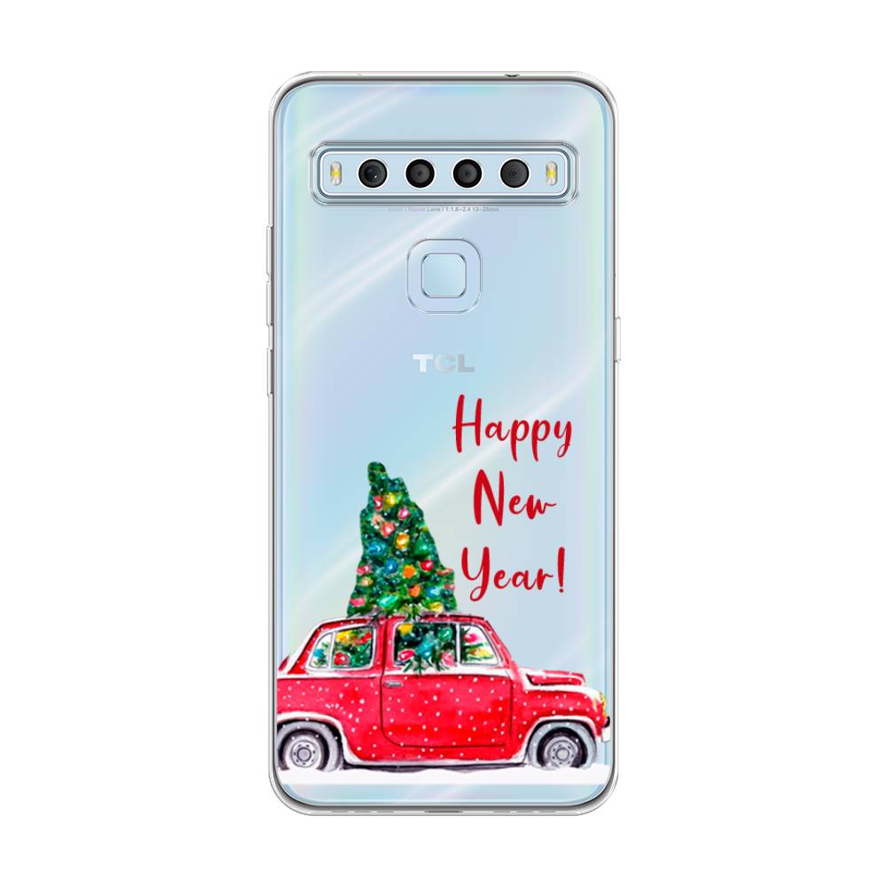 

Чехол для TCL 10L "Happy New Year", Красный;зеленый, 290250-5