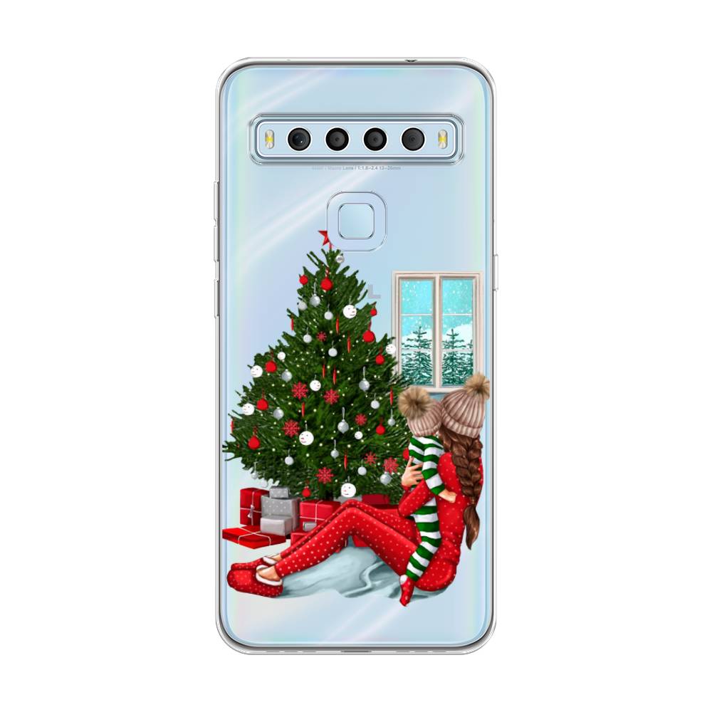 

Чехол для TCL 10L "Новый год с мамой", Красный;зеленый;голубой, 290250-6