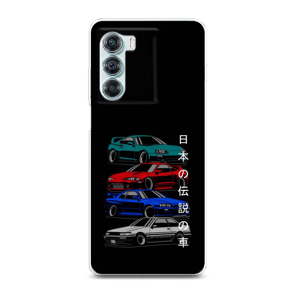 

Чехол Awog на Motorola Moto Edge S30 "JDM Legend cars", Разноцветный, 243050-5