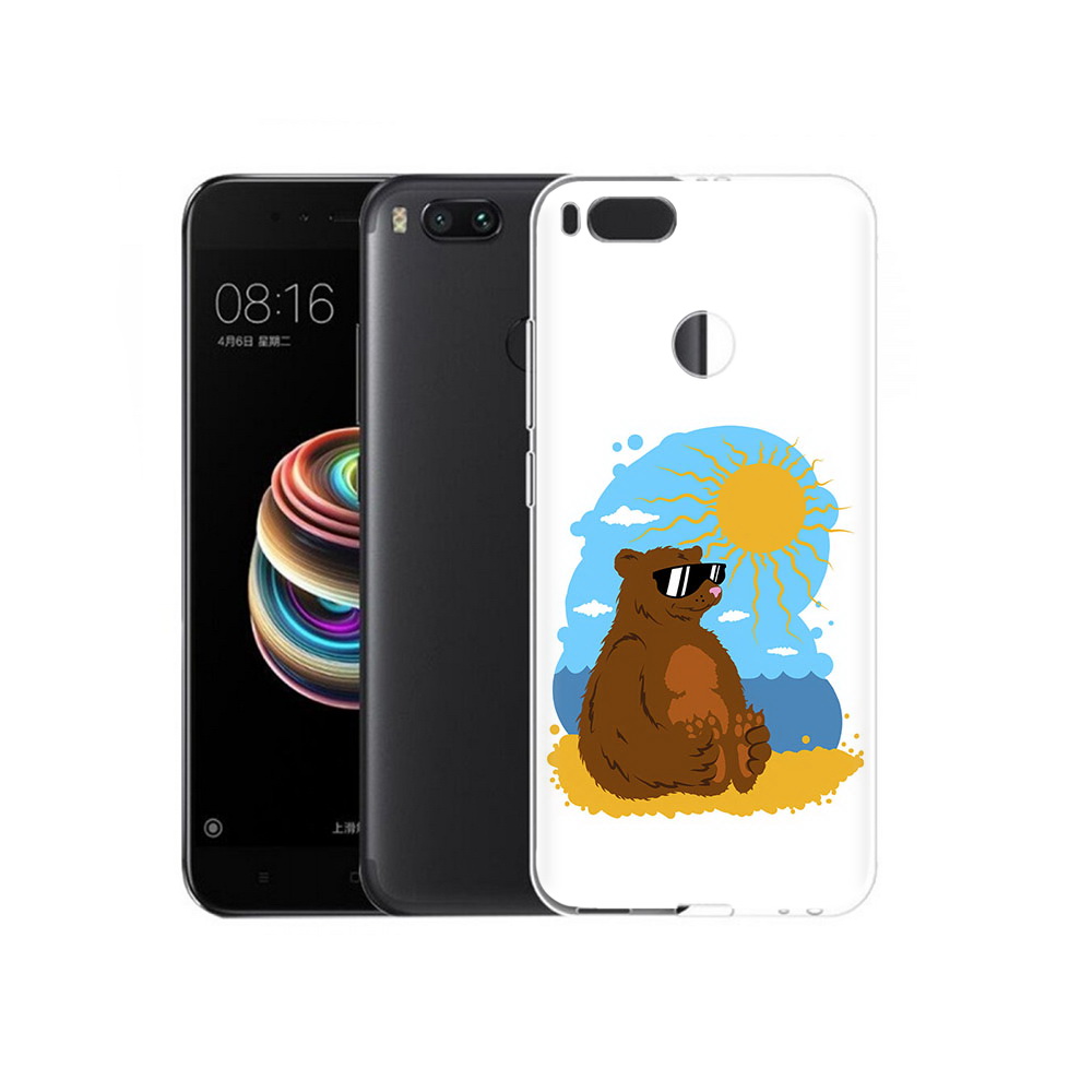 

Чехол MyPads Tocco для Xiaomi Mi 5X медведь на чиле (PT75177.336.468), Прозрачный, Tocco