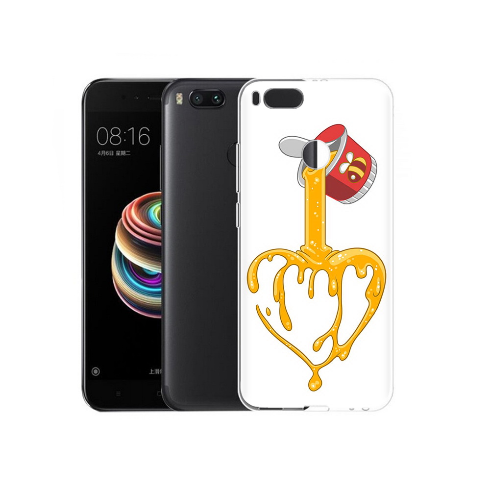 

Чехол MyPads Tocco для Xiaomi Mi 5X медовое сердце (PT75177.336.471), Прозрачный, Tocco
