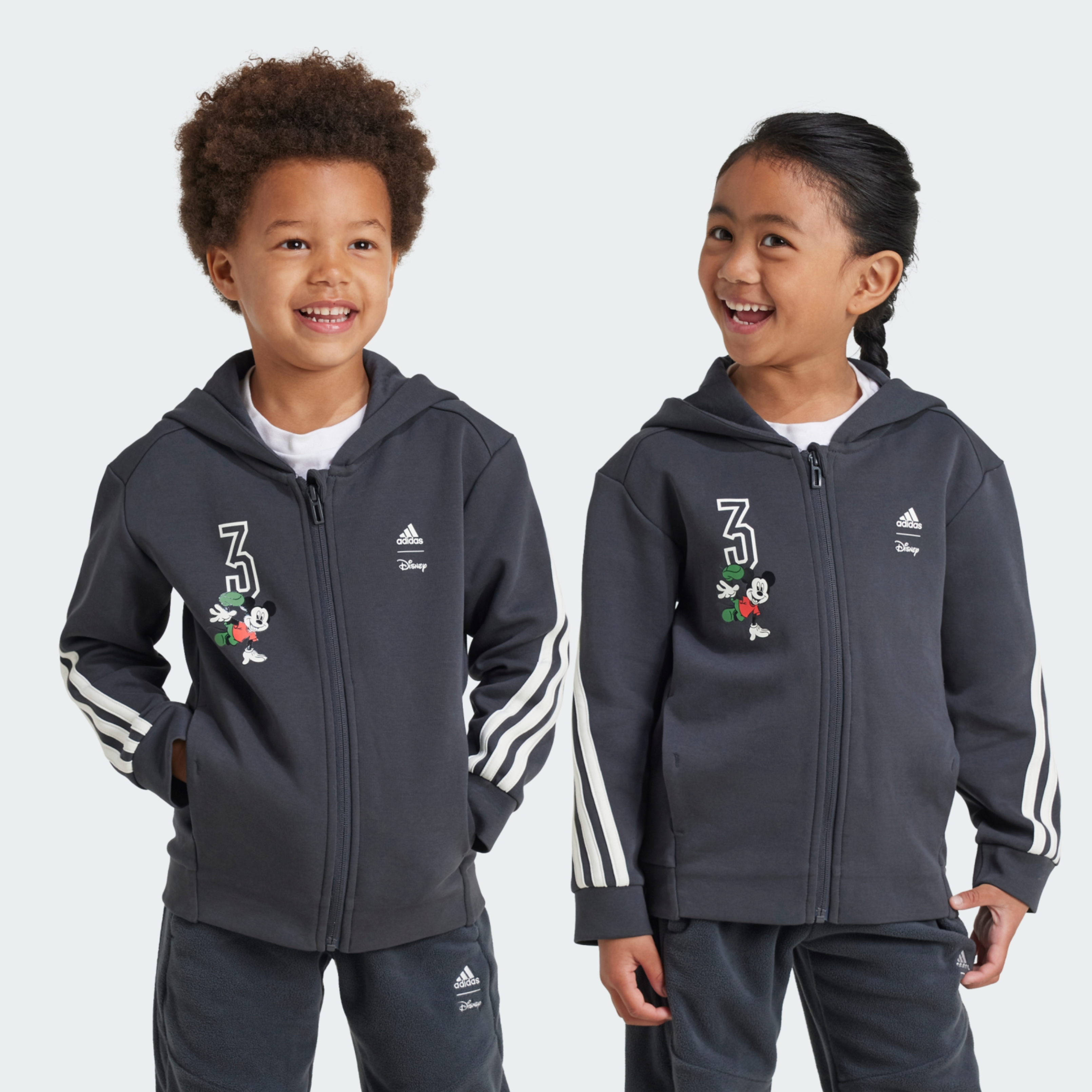 

Толстовка детская Adidas, IV9621, темно-серая AAGG, размер 104, Серый, IV9621