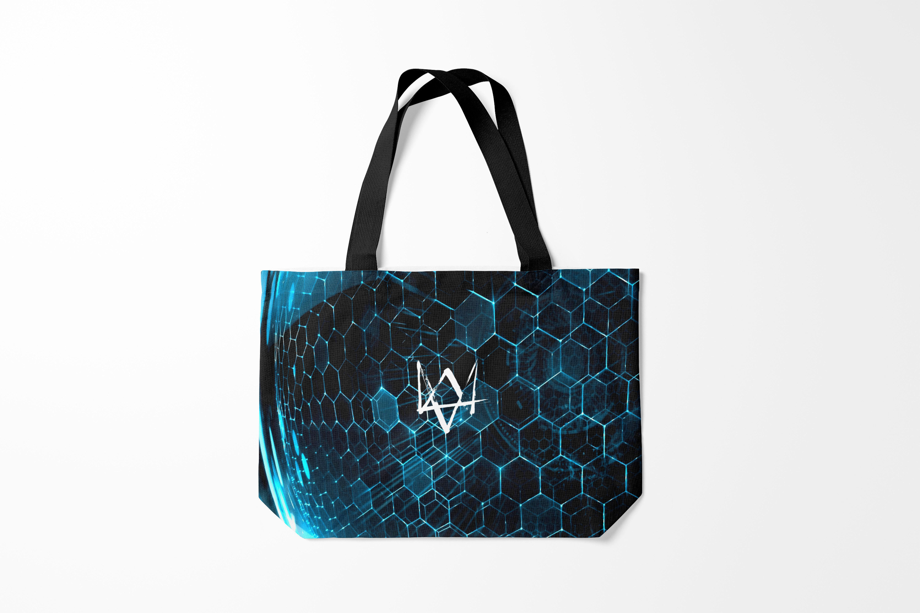 

Сумка шoппер унисекс Burnettie Watch Dogs 2, черный, Watch Dogs 2