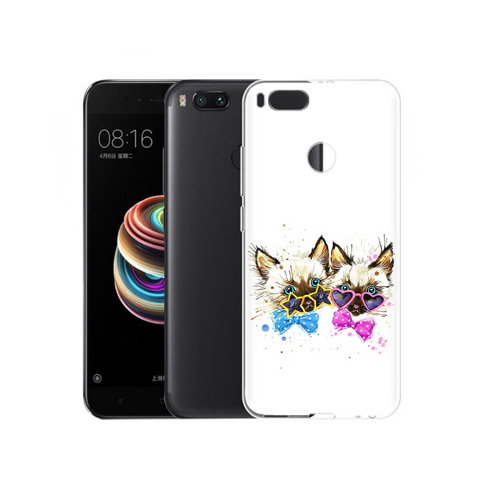 

Чехол MyPads Tocco для Xiaomi Mi 5X милые котята (PT75177.336.474), Прозрачный, Tocco