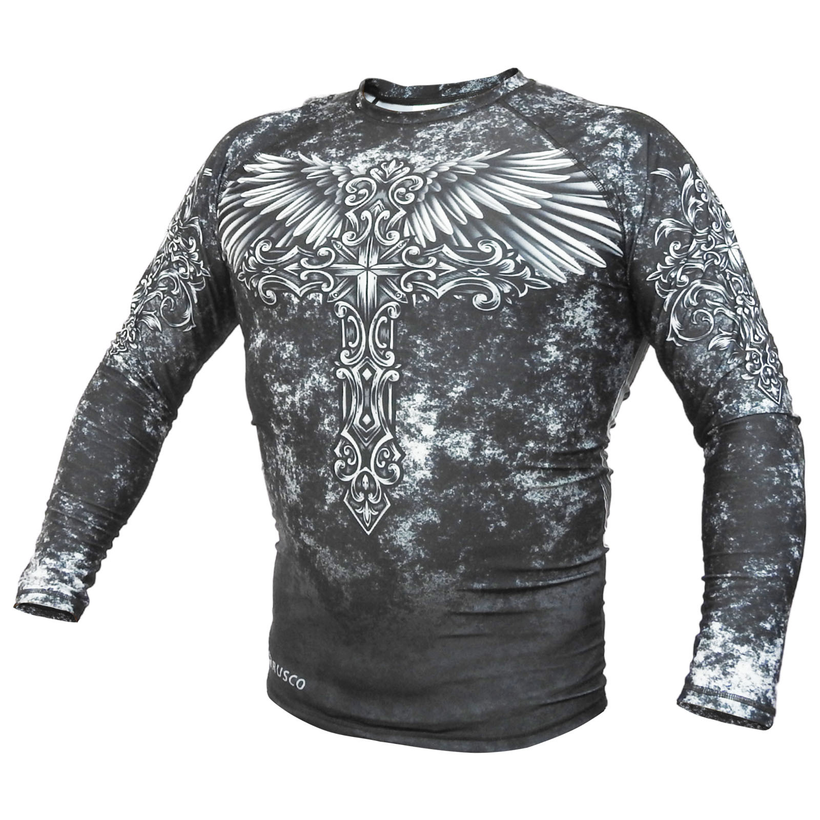 

Рашгард для MMA Rusco Sport WINGS, взрослый (M) M INT, Серый, WINGS