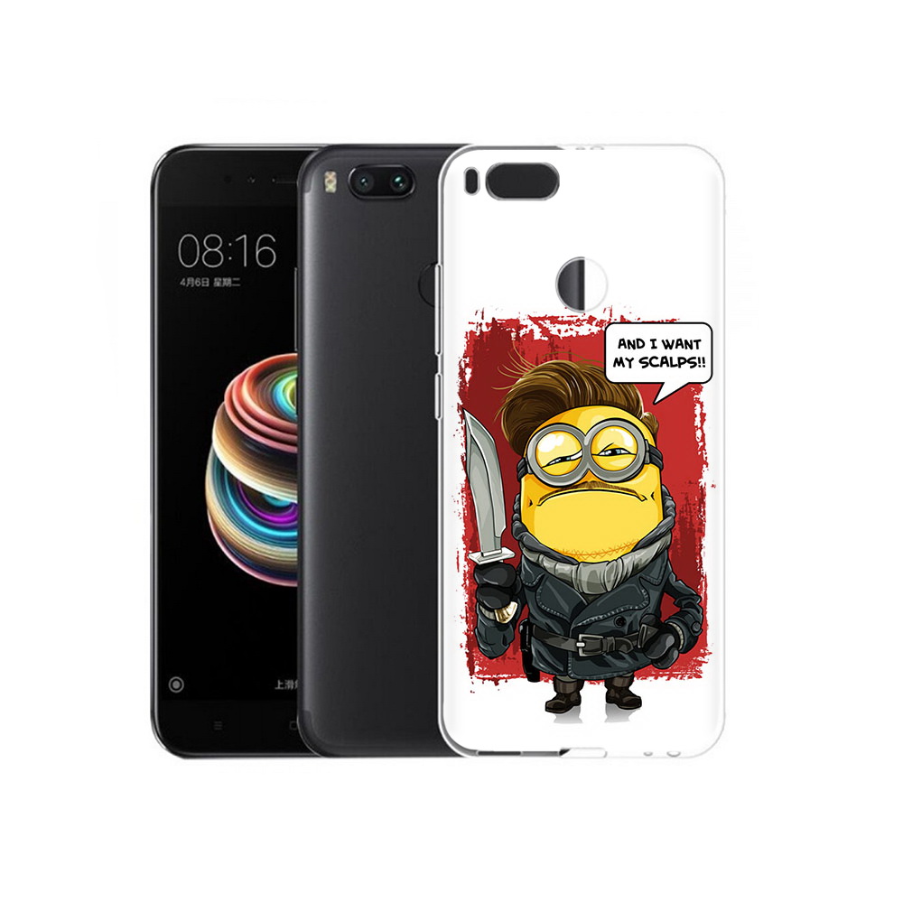 

Чехол MyPads Tocco для Xiaomi Mi 5X миньон убийца (PT75177.336.477), Прозрачный, Tocco