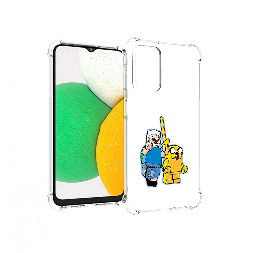 

Чехол MyPads Tocco для Samsung Galaxy A23 время приключений лего, Прозрачный, Tocco