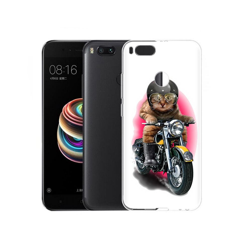 

Чехол MyPads Tocco для Xiaomi Mi 5X мото-кот (PT75177.336.485), Прозрачный, Tocco