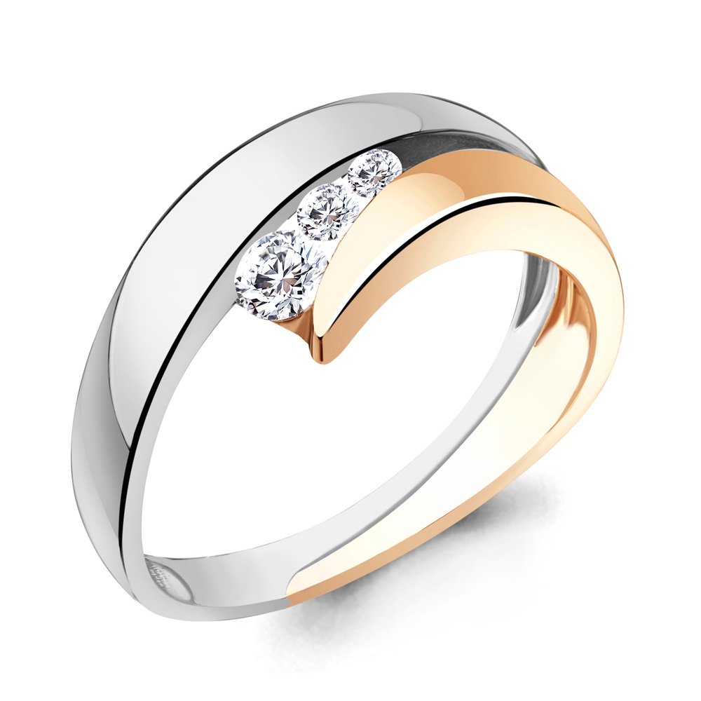 

Кольцо из золота р.  AQUAMARINE 962722к_585_кз, 962722к_585_кз