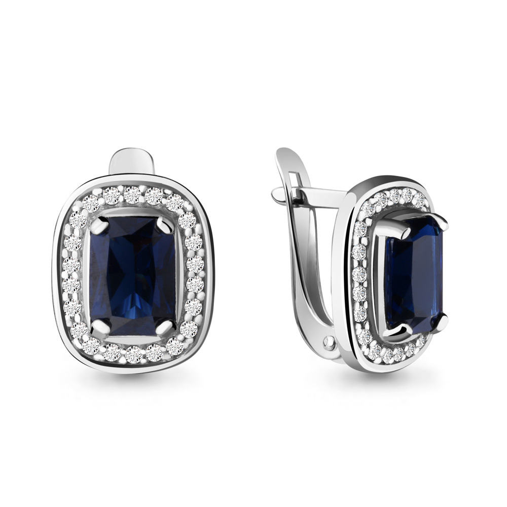 

Серьги из серебра 42902Б_925_р, 42902Б_925_р