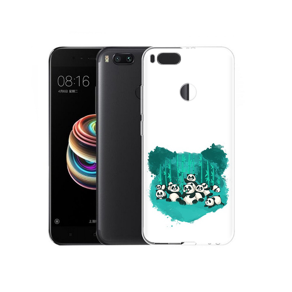 

Чехол MyPads Tocco для Xiaomi Mi 5X нарисованные панды (PT75177.336.508), Прозрачный, Tocco