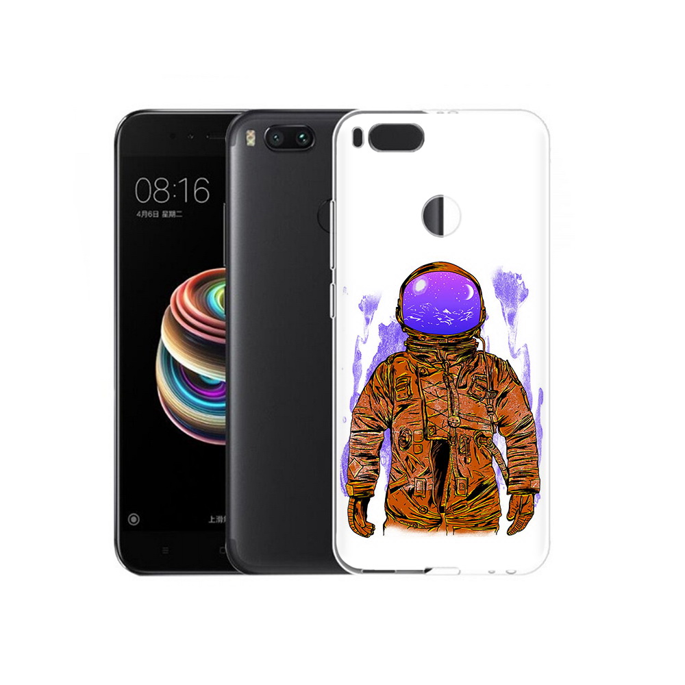 

Чехол MyPads Tocco для Xiaomi Mi 5X нарисованный мужчина в скафандре (PT75177.336.510), Прозрачный, Tocco
