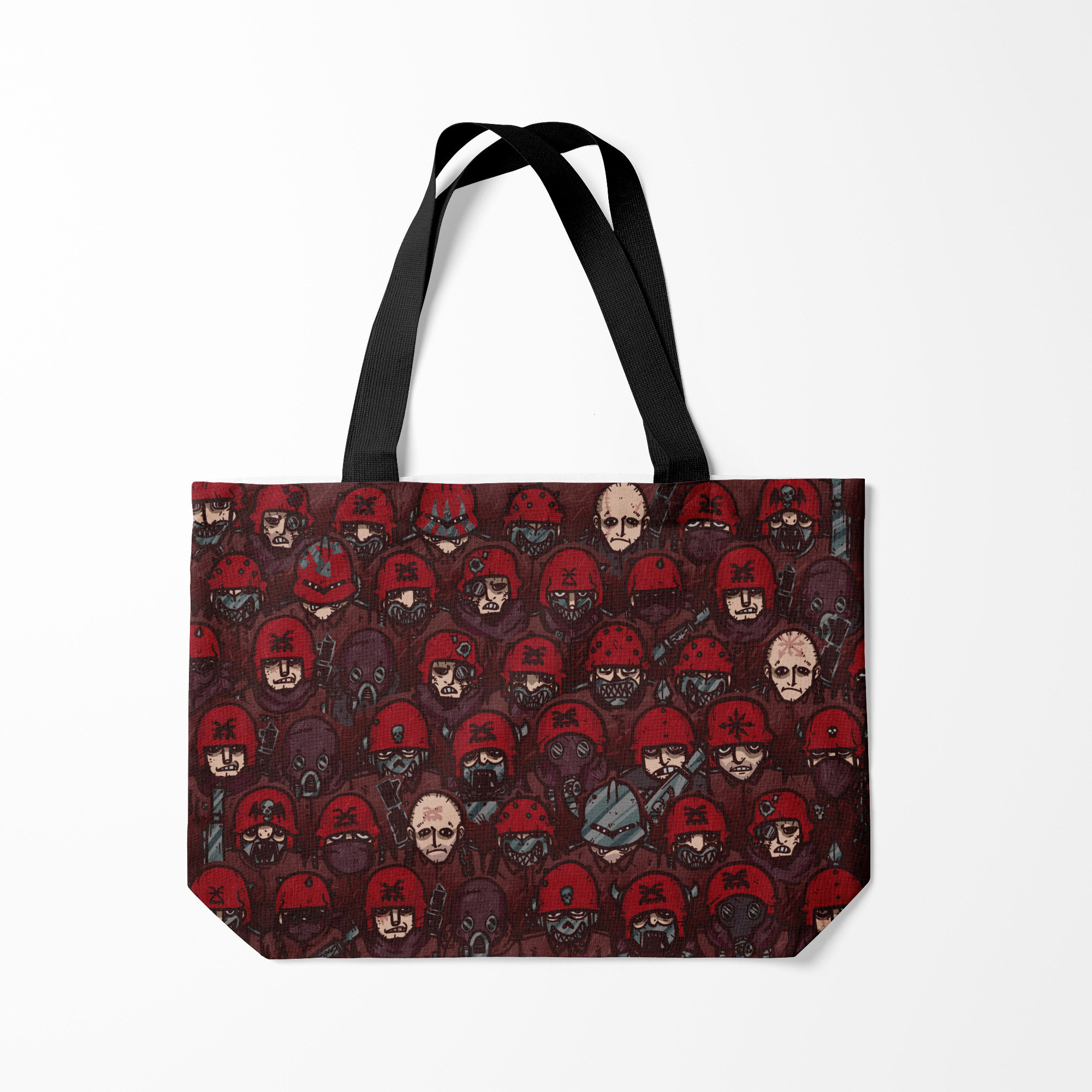 

Сумка шoппер унисекс Burnettie BLOODPACT, бордовый, BLOODPACT