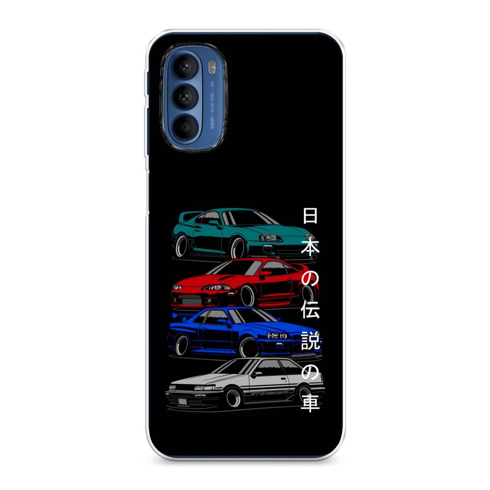 

Чехол Awog на Motorola Moto G31/G41 "JDM Legend cars", Разноцветный, 242550-5