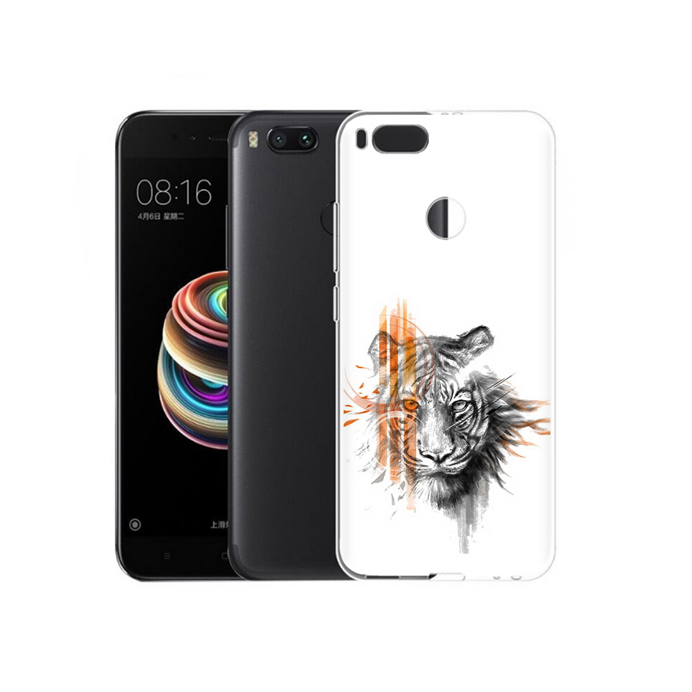 

Чехол MyPads Tocco для Xiaomi Mi 5X огненный тигр (PT75177.336.526), Прозрачный, Tocco