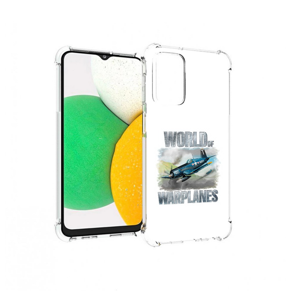 Чехол MyPads Tocco для Samsung Galaxy A23 Боевой самолет