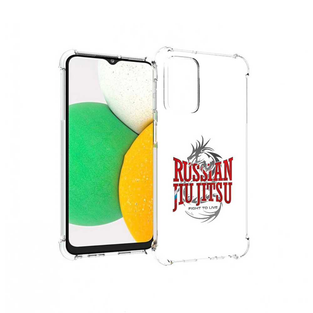 

Чехол MyPads Tocco для Samsung Galaxy A23 джиу джитсу, Прозрачный, Tocco