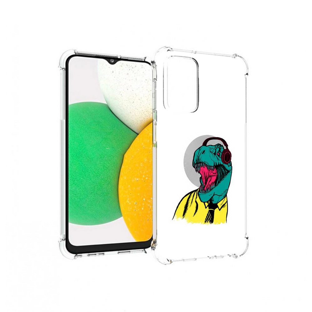 

Чехол MyPads Tocco для Samsung Galaxy A23 дино, Прозрачный, Tocco
