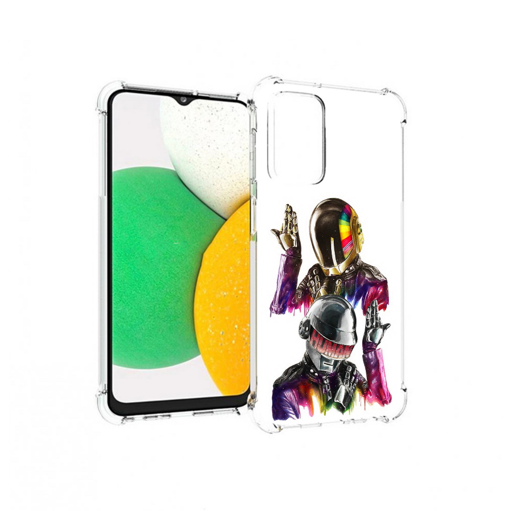 

Чехол MyPads Tocco для Samsung Galaxy A23 диско космонавты, Прозрачный, Tocco