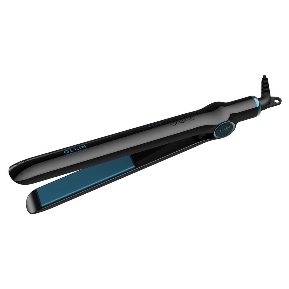

Выпрямитель волос Ollin Professional OL-7830, Черный, OL-7830 Щипцы для выпрямления волос профессиональные