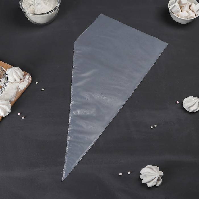 

Набор кондитерских одноразовых мешков 50 см, 25 шт., Прозрачный, Кондитерские мешки "Профи"