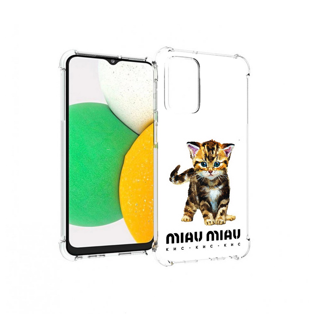 Чехол MyPads Tocco для Samsung Galaxy A23 Бренд miau miau