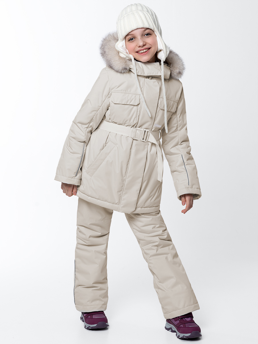 

Комплект верхней одежды детский NIKASTYLE 7з7224, беж, 140, Бежевый, 7з7224
