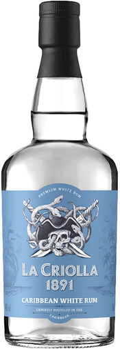 

Ром Bardinet La Criolla Caribbean White Rum 40% 700 мл