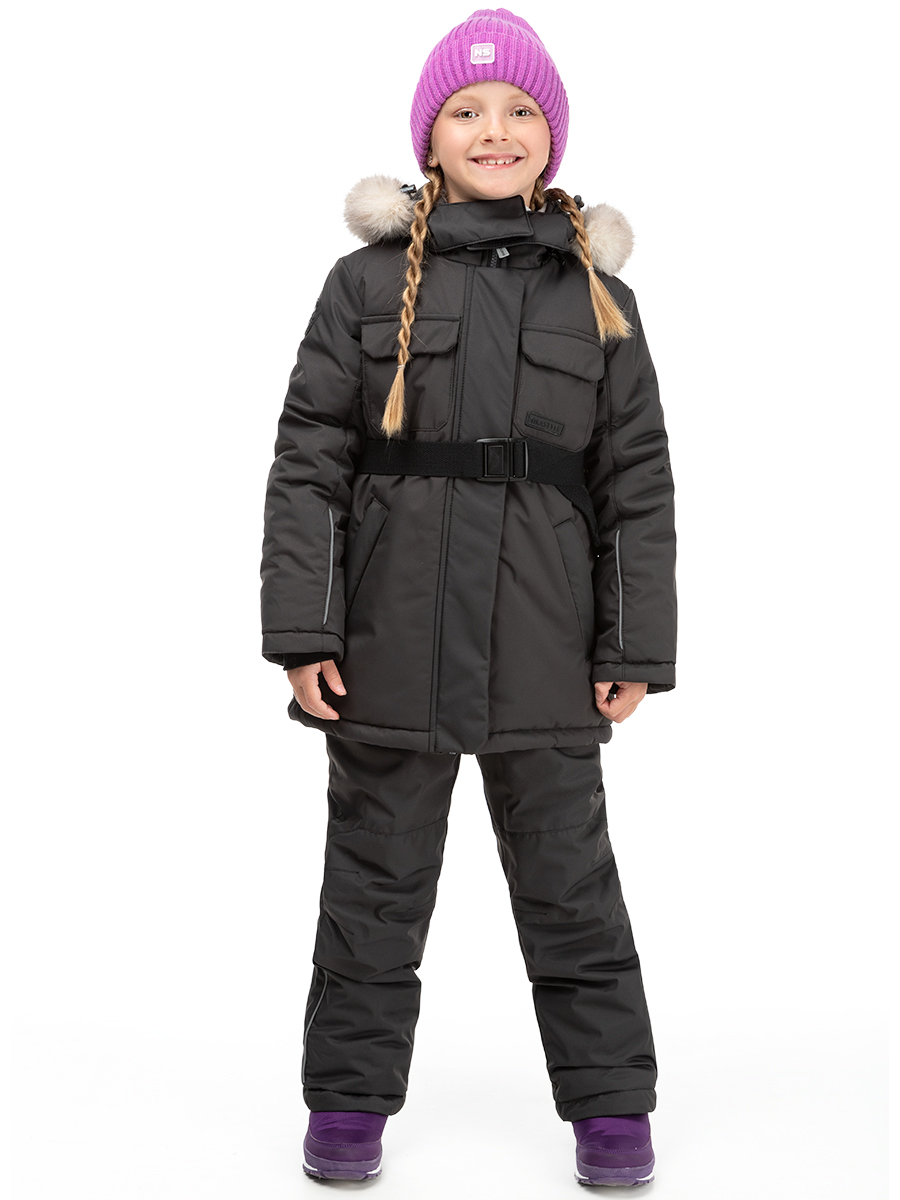 

Комплект верхней одежды детский NIKASTYLE 7з7224, черный шоколад, 128, Черный;коричневый, 7з7224